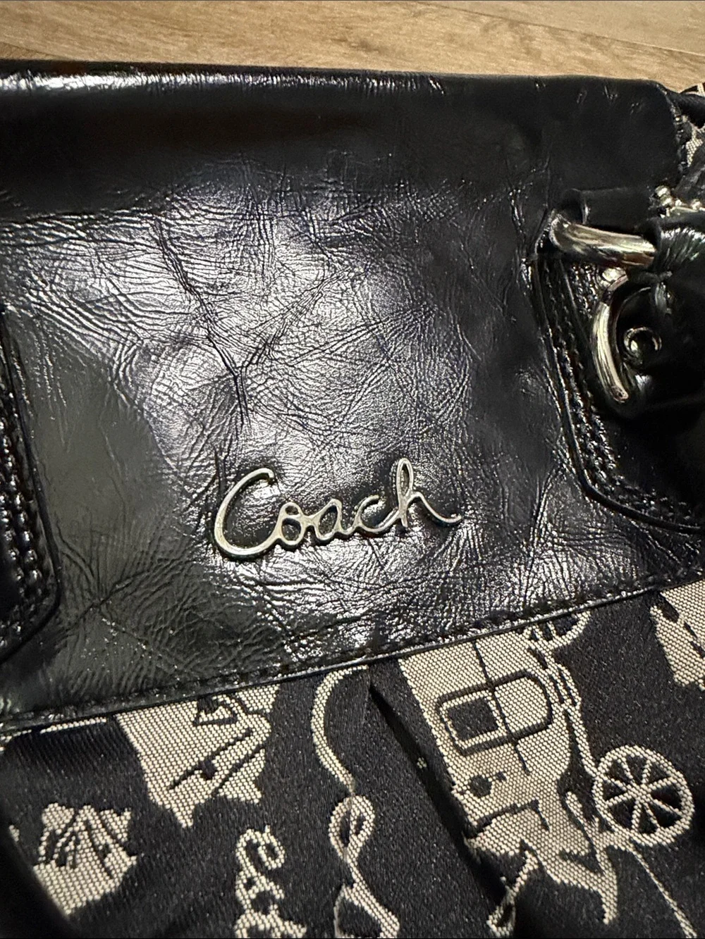 Vintage Coach Carriage Bag